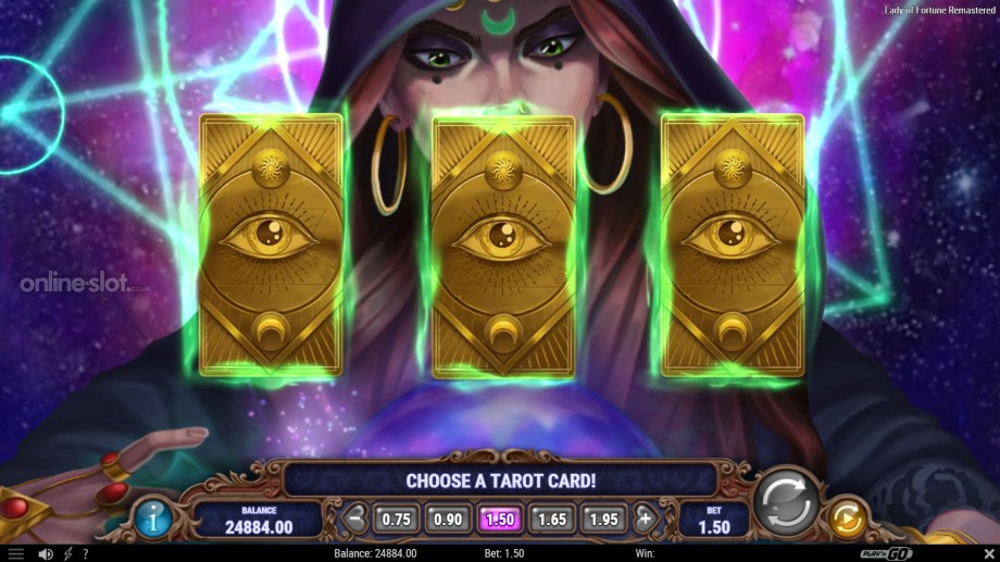 lady of fortune remastered slot bonus feature