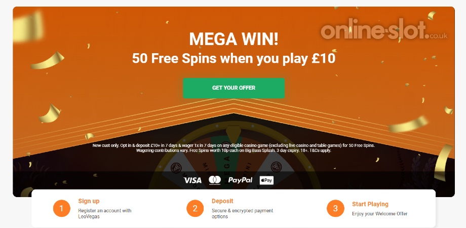 leovegas welcome offer