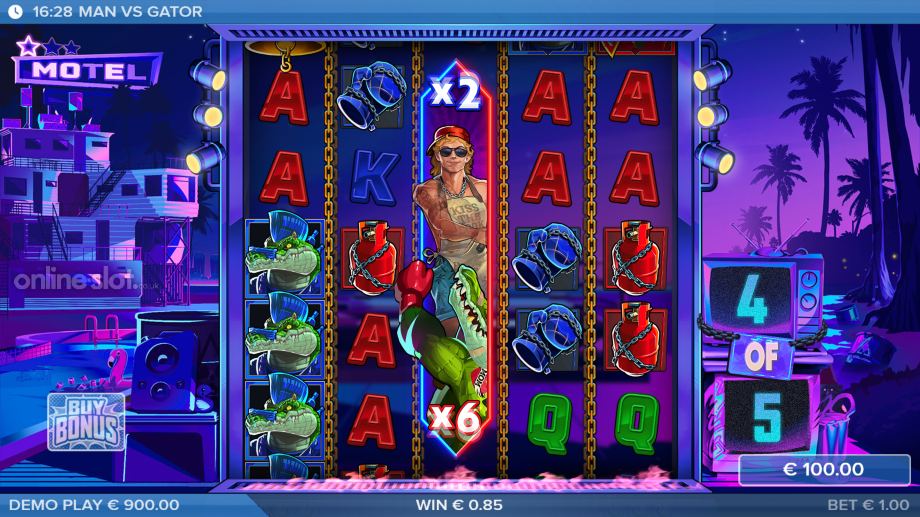 man vs gator slot free spins