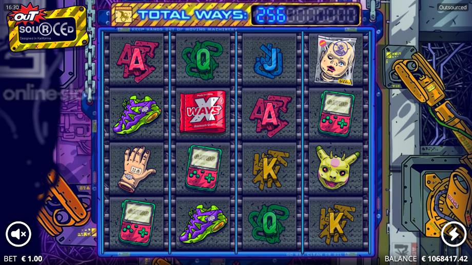 outsourced slot base game