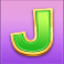 piggy town slot J symbol