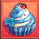 piggy town slot cupcake symbol