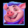 piggy town slot purple pig symbol