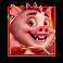 piggy town slot red pig symbol