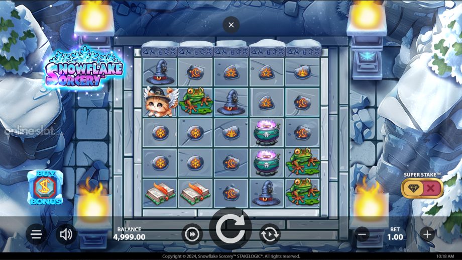 snowflake sorcery slot base game