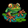 snowflake sorcery slot frog symbol