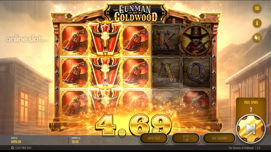 the gunman of goldwood slot free spins