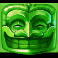 tiki secret slot green tiki mask symbol