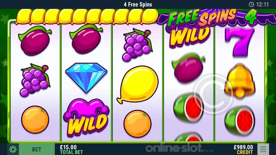 wins wheels slot base game