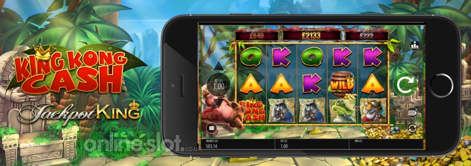 King Kong Cash Jackpot King mobile slot