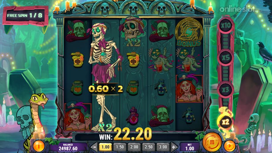 baron lord of saturday slot free spins
