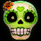 esqueleto explosivo 3 slot green skull symbol