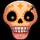 esqueleto explosivo 3 slot orange skull symbol