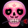 esqueleto explosivo 3 slot pink skull symbol