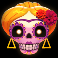 esqueleto explosivo 3 slot purple skull symbol