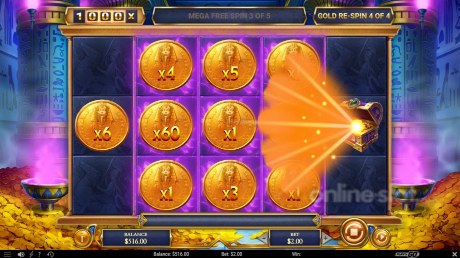 legion gold and the sphinx of dead slot free spins