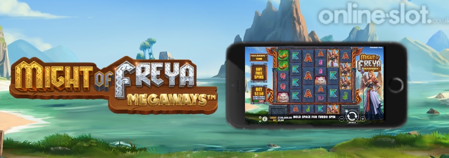 might of freya megaways mobile slot