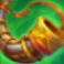 might of freya megaways slot horn symbol