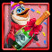 penguin christmas party time slot red penguin symbol