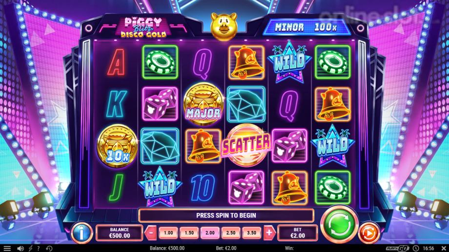 piggy blitz disco gold slot base game