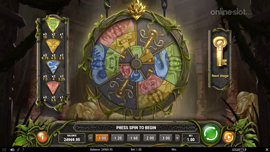 rich wilde and the pearls of vishnu slot bonus game