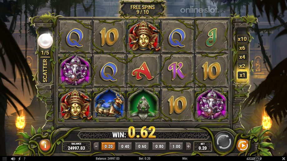 rich wilde and the pearls of vishnu slot free spins