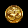 rich wilde and the pearls of vishnu slot golden om coin symbol