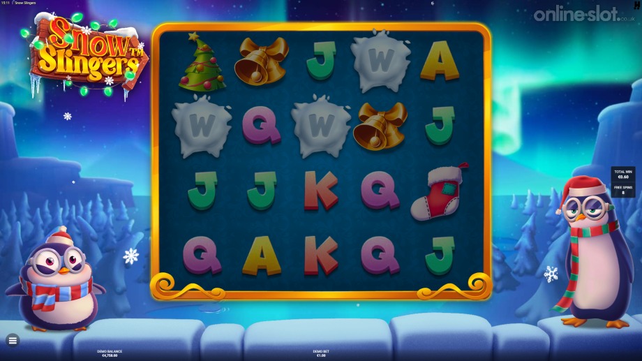 snow slingers slot free spins