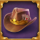 the good the bad and the rich slot cowboy hat symbol
