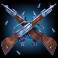 unusual suspects cartel cash slot guns symbol