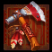 10 flaming bisons slot tomahawk symbol