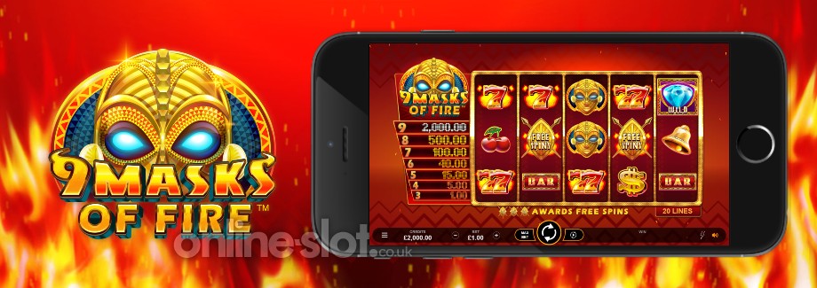 9 Masks of Fire slot mobile