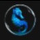 Atlantean Treasures Mega Moolah seahorse symbol