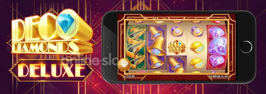 Deco Diamonds Deluxe Slot mobile