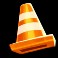 Donut Division Traffic Cone symbol slot