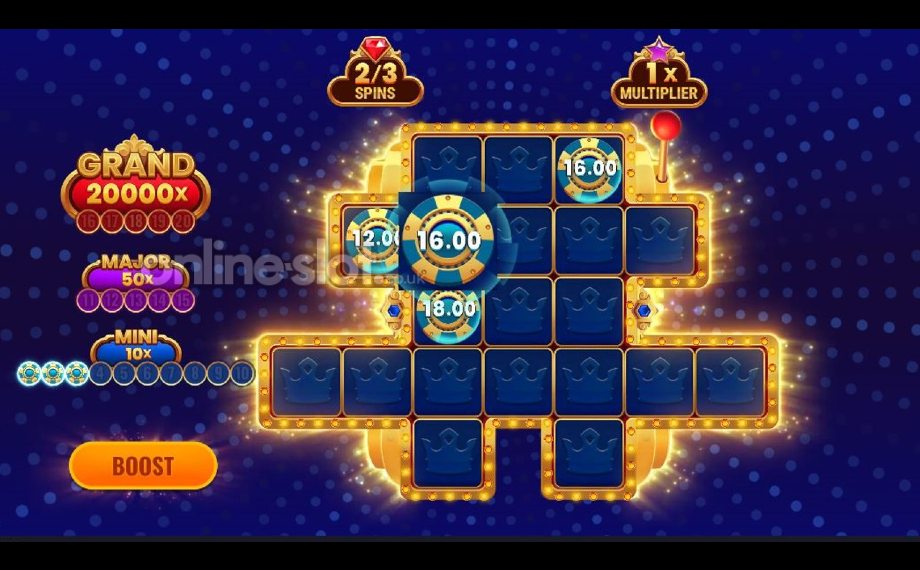 House of spins slot bonus game