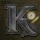 Immortal Romance Mega Moolah slot K symbol