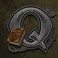 Immortal Romance Mega Moolah slot Q symbol