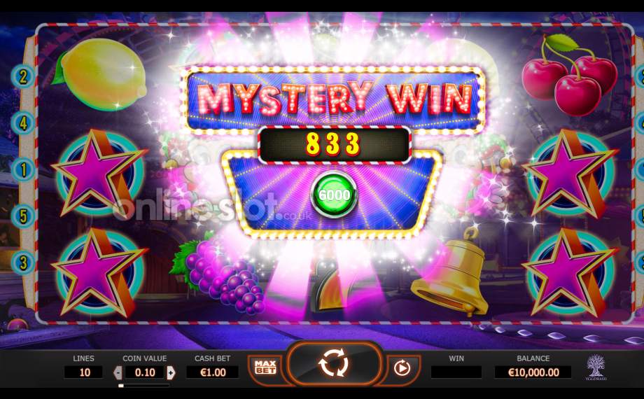 Jokerizer slot Mystery Win feature