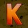 Jungle Mega Moolah slot K symbol