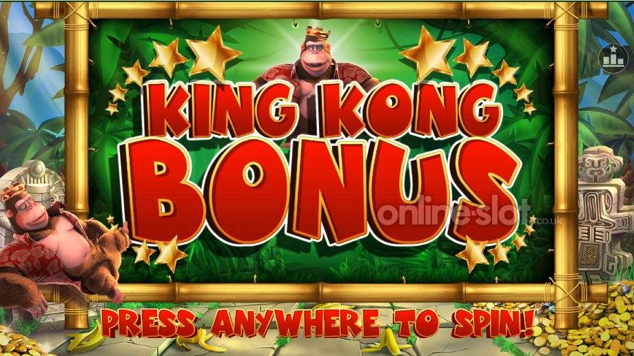 King Kong Cash Jackpot King slot King Kong Bonus Features