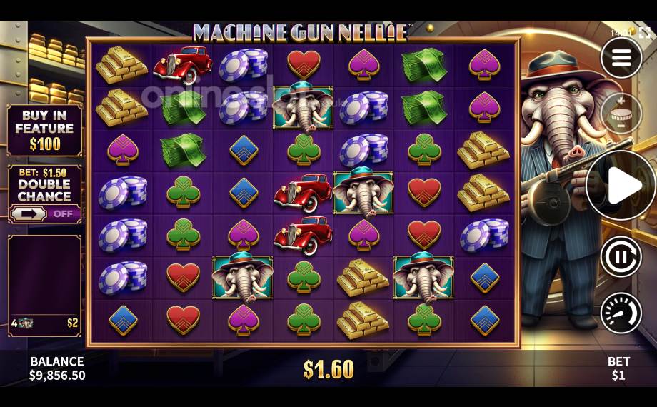 Machine Gun Nellie Free spins