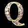 Mega Fortune Dreams slot Q symbol