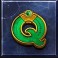Midas Golden Touch slot Q symbol