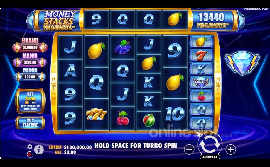 Money Stacks Megaways basegame