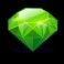Rainbow Riches Cluster Magic slot green gem symbol
