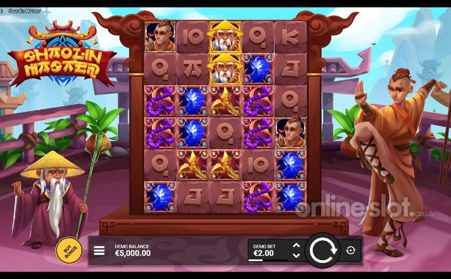 Shaolin Master slot basegame