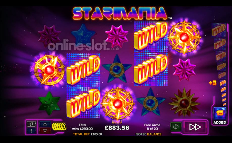 Starmania slot freespins