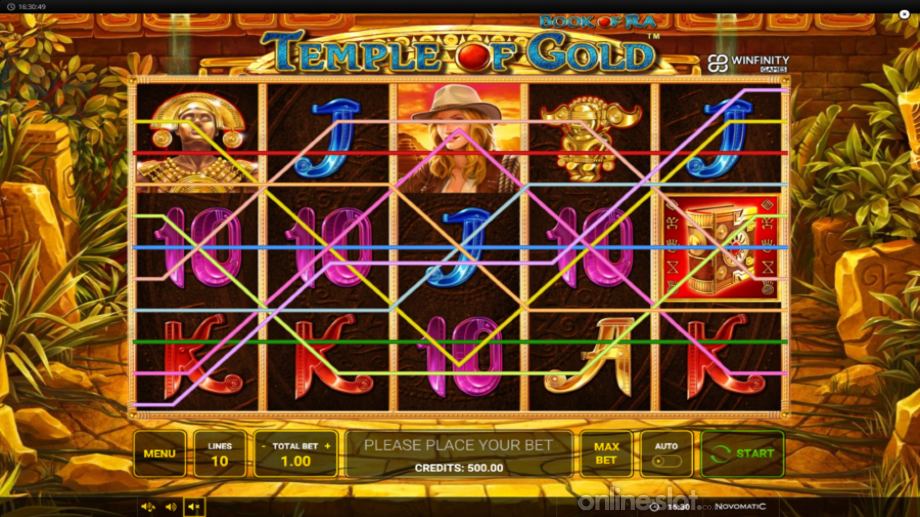 book of ra temple of sun slot base game