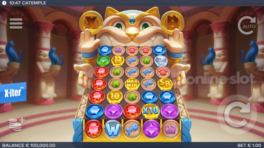 catemple slot base game